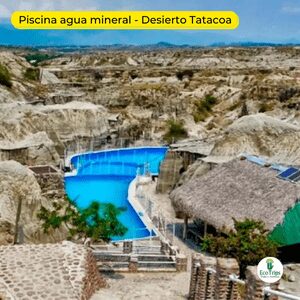 Piscina de agua mineral en medio del desierto la tatacoa - viaje al desierto la tatacoa por ecotrips