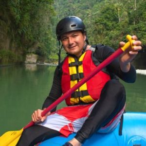 Jefferson Ariza - guia nativo ecotrips - planes rio guejar, canotaje rio guejar, cañon rio guejar Ecotrips www.ecotrips.co